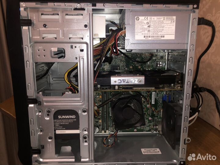 Игровой Intel Core i7 3770 GTX 1060 HP Pro 3500