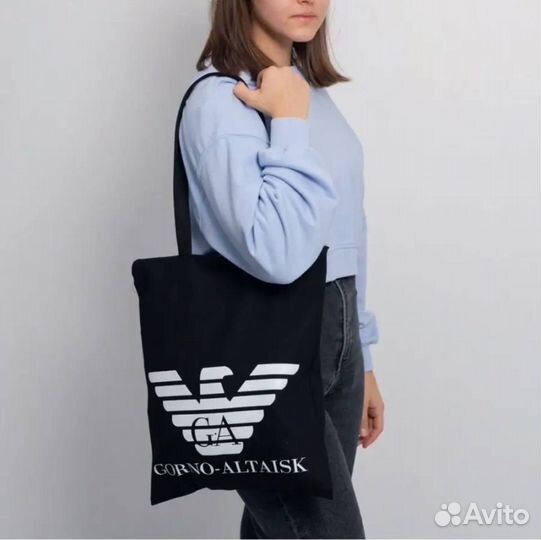 Сумка shopper тканевая новая