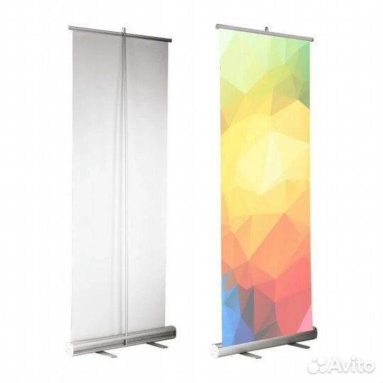 Ролл-апп рекламный стенд