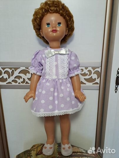 Кукла Женя Днепропетровск Клеймо СССР Редкость