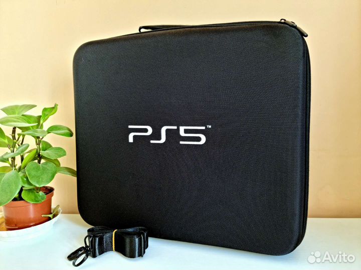 Сумка Кейс PS5 Playstation 5 Черная