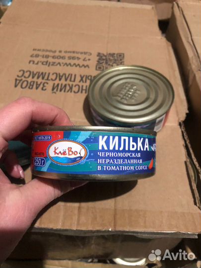 Коробка с банками 240г (48 шт)