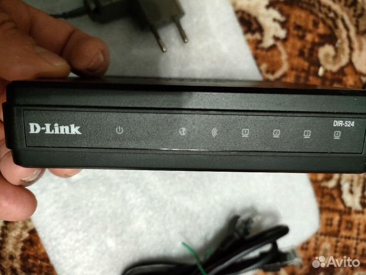 Wi-Fi Маршрутизатор D-Link DIR-524 Wireless N 150