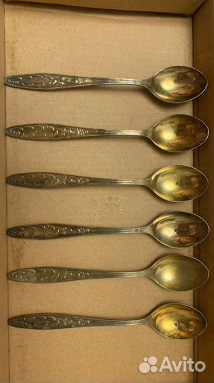 Чайные ложки мельхиор