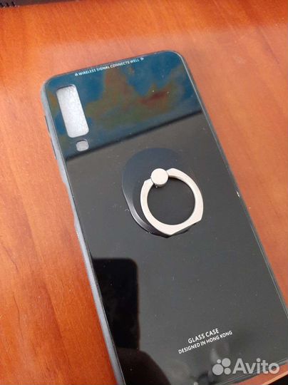 Чехол силиконовый для самсунг А7 2018 года