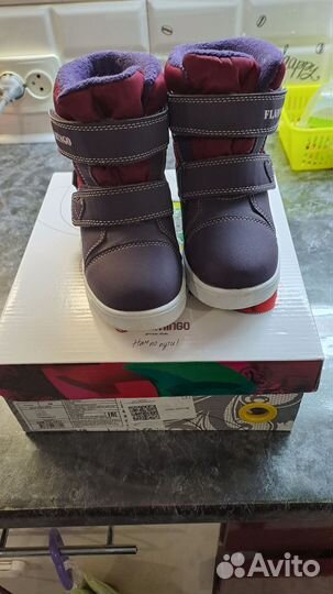 Ботинки зимние для девочки 26 размер