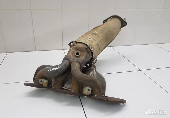 Коллектор выпускной с катализатором Faw