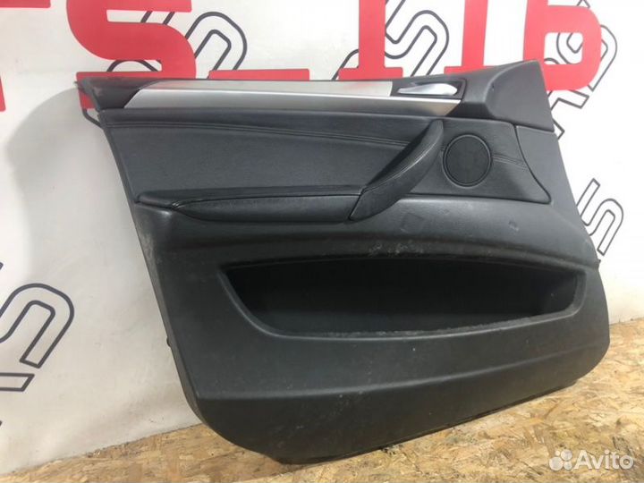 Обшивка двери передняя левая Bmw X5 E70 До Рестайл