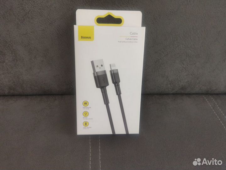 Кабель для зарядки Baseus lightning 2,4A