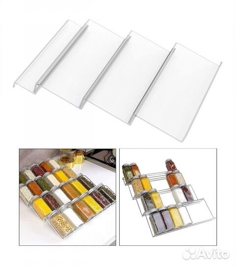 Полка для специй в шкаф