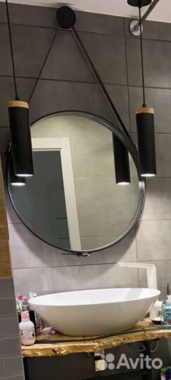 Круглое зеркало 600 мм