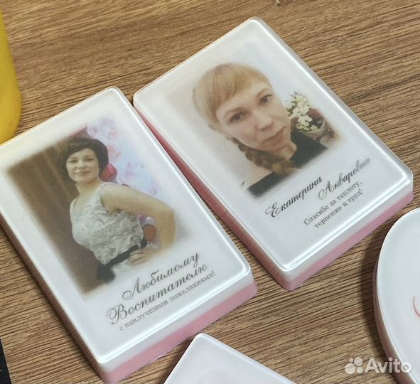 Мыло с вашим фото, подарок учителю, 1 сентября