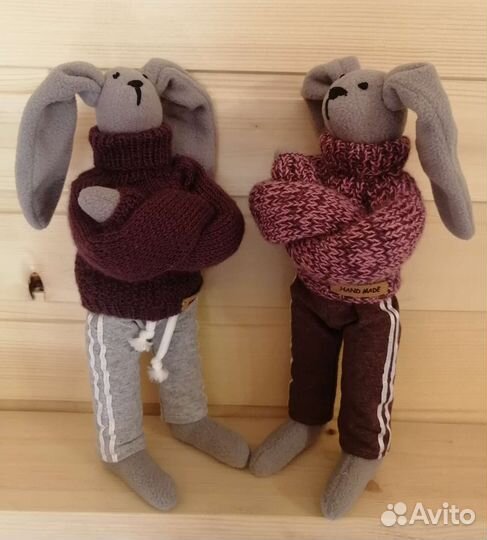 Кукла текстильная Заяц