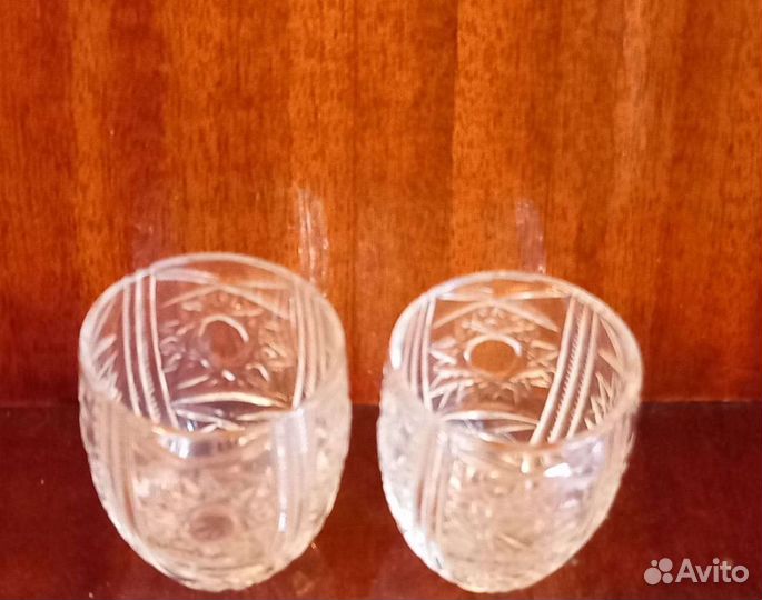 Стаканы хрустальные СССР