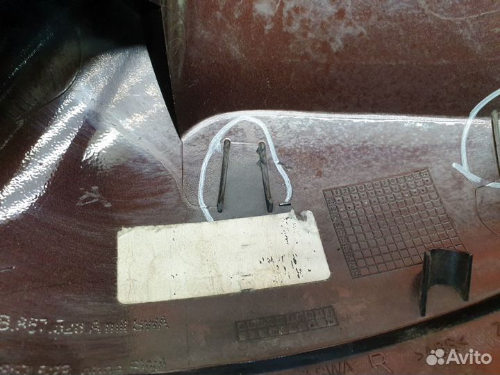 Крышка зеркала правая Porsche Macan 95B 2014-Нв