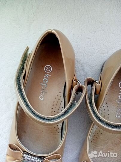 Сандали и туфли для девочки 25 размер