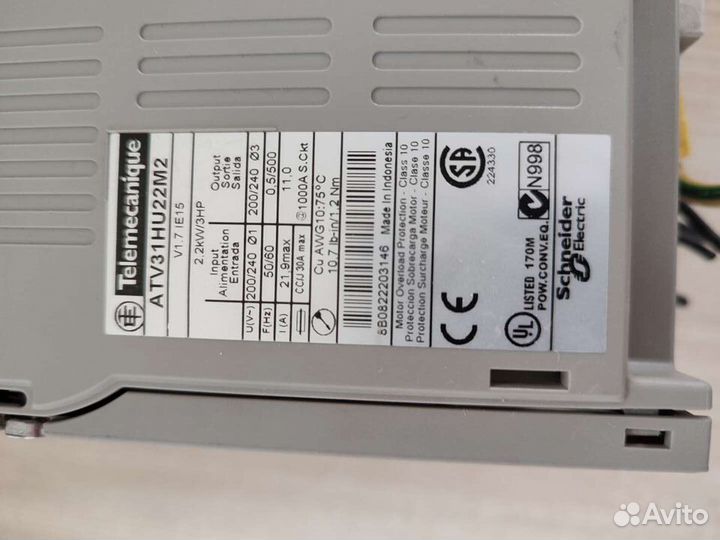 Telemecanique Инвертор частотные преобразователи