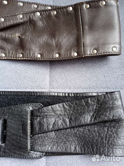 Ремни женские, широкие, кожа, Германия