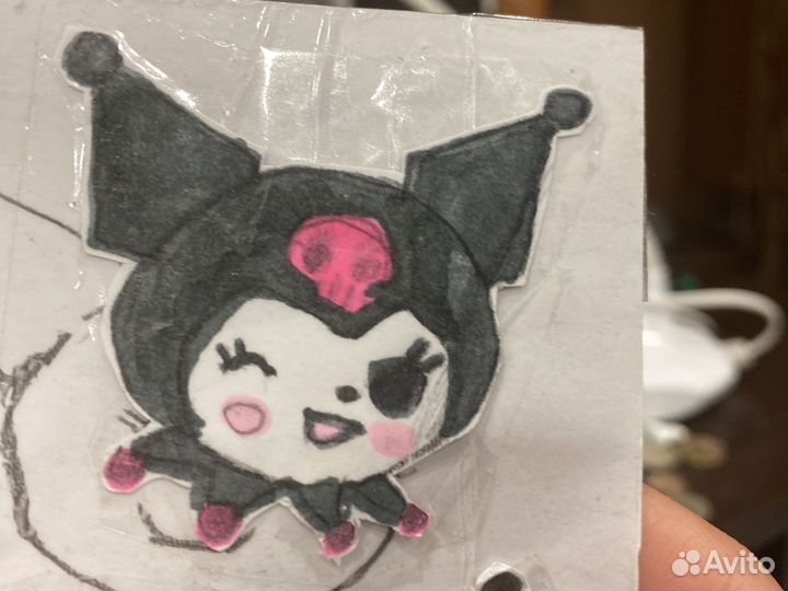 Наклейки 2 куроми 2 банана