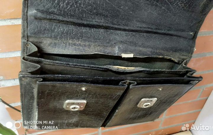 Портфель кожанный СССР