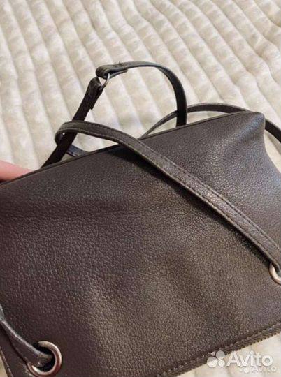 Сумка из натуральной кожи бу