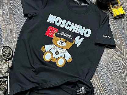 Футболка moschino 2 цвета