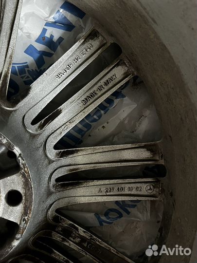 Диски на mercedes r19