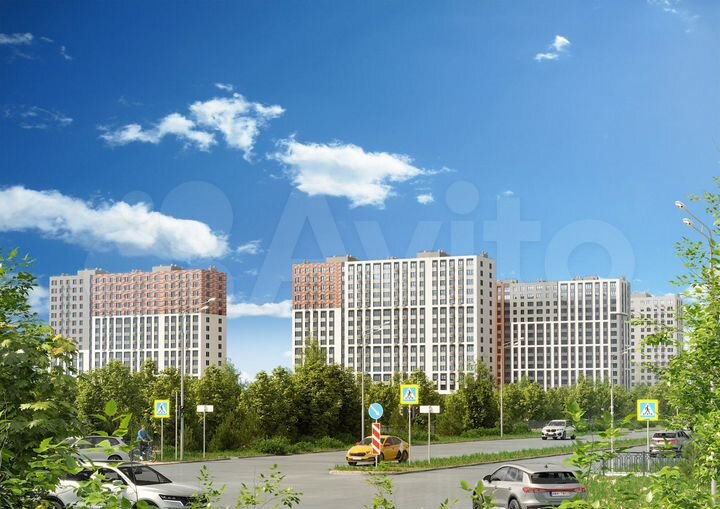 1-к. квартира, 46 м², 15/16 эт.
