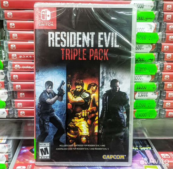 Resident Evil 4/5/6 NS NEW