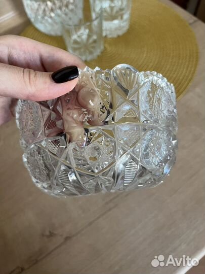 Хрустальная ваза Конфетница