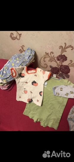 Детские вещи пакетом от 0 до года