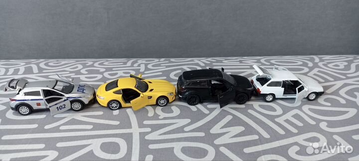 Детские машинки игрушки металлические