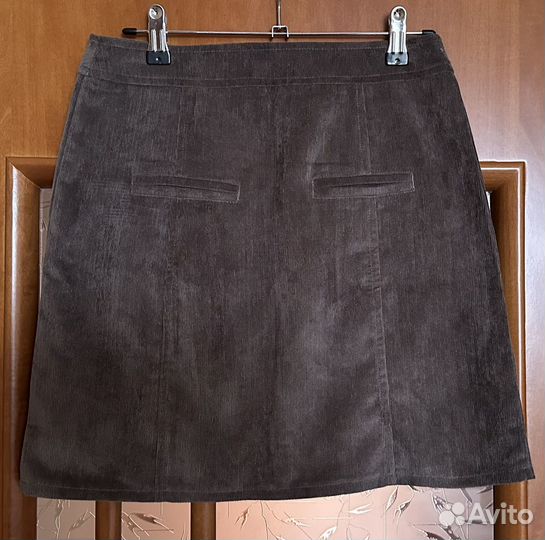 Мини-юбка вельветовая женская S