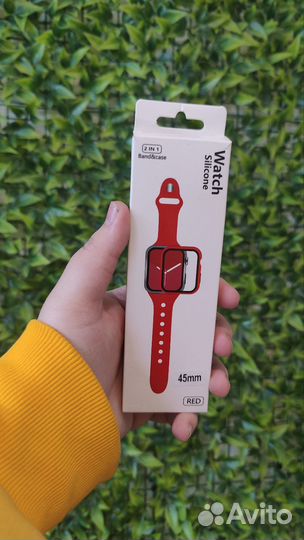 Силиконовый Ремешок 3в1 Apple Watch 44mm
