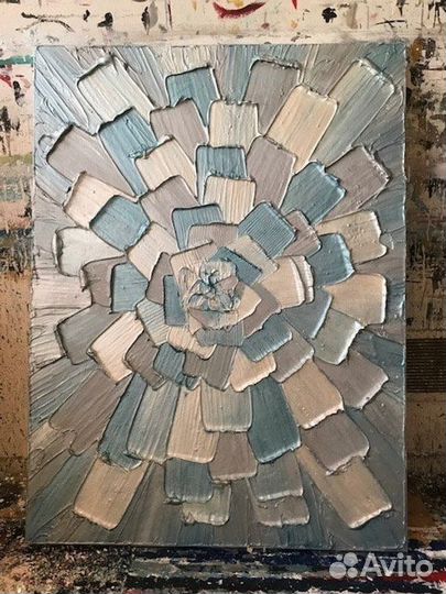 Интерьерная картина текстурная