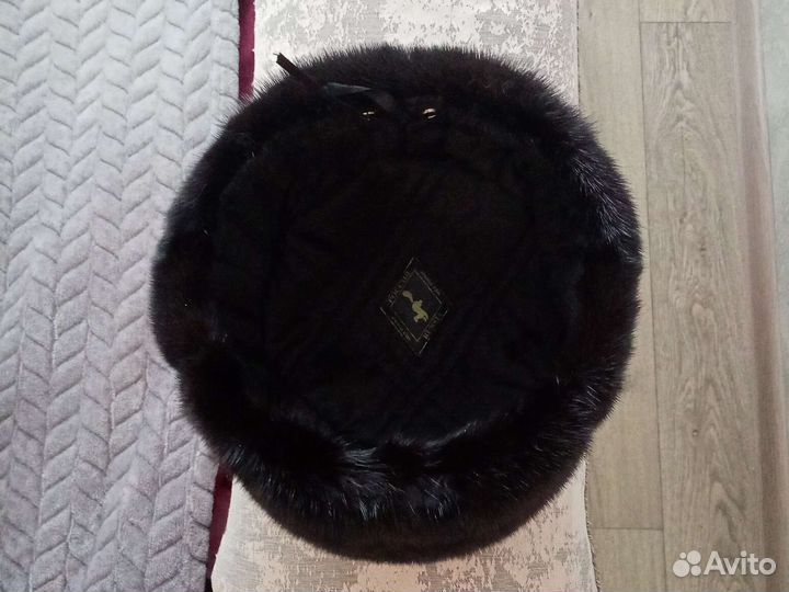 Мужская шапка норковая новая