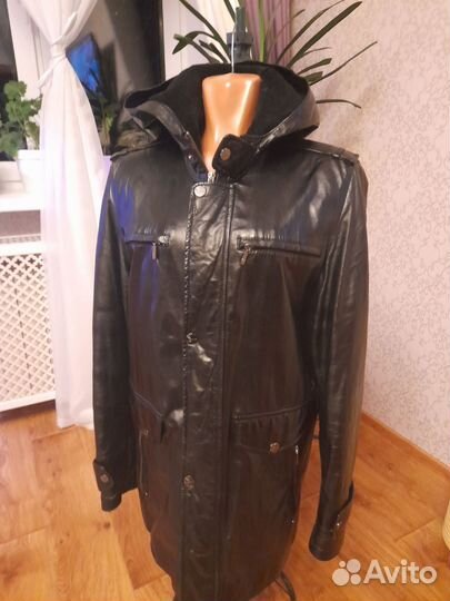 Кожаная куртка мужская