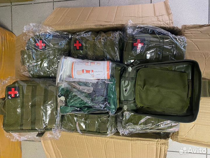 Аптечка тактическая в сборе военная