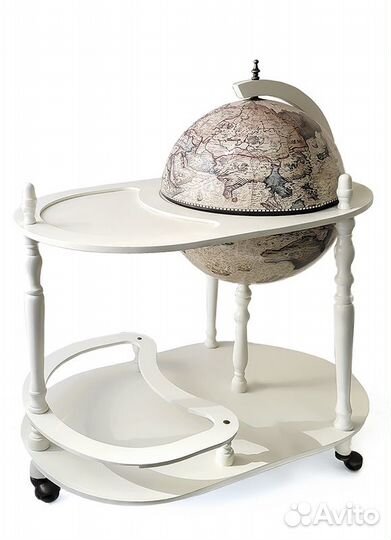 Глобус бар со столиком