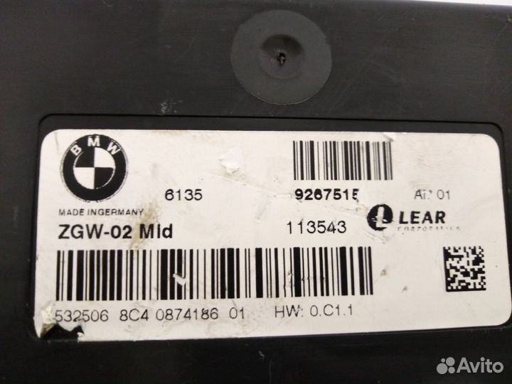 Блок ZGW BMW F10