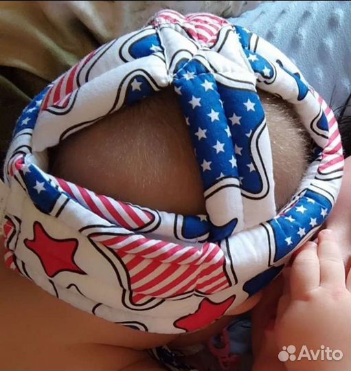 Шапка шлем защита для головы детская Новая