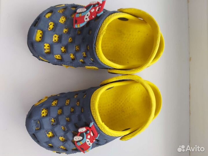 Тапки резиновые детские