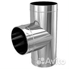 Тройник 90 нерж. (1мм) D200