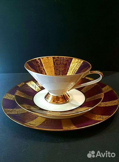 Распрадою фарфор Чайное трио elfenbein porzellan