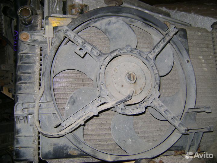 Электро вентилятор радиатора Дэу Матиз DaewooMatiz