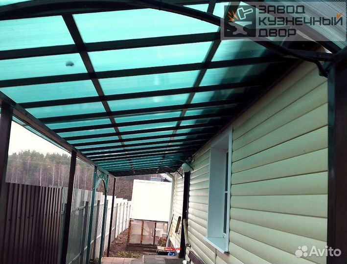 Навесы для автомобиля под ключ