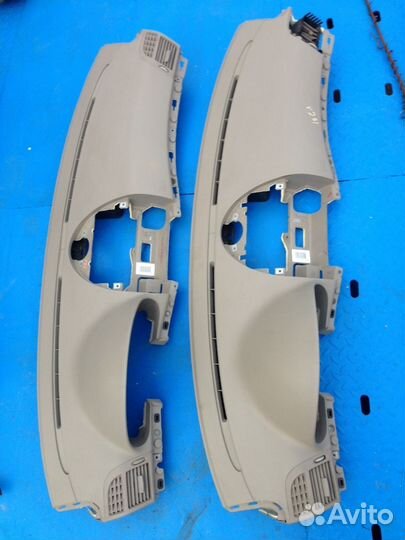 Торпедо бежевая Mercedes E w211