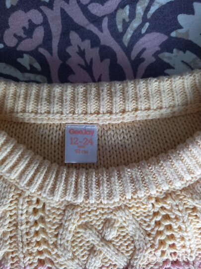 Кофточка для девочки 92