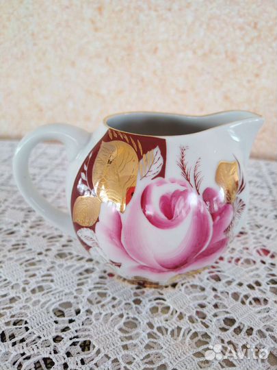 Лфз сервиз Роза в вечернем саду предметно