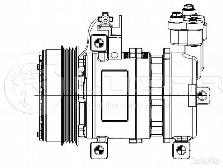 Компрессор luzar lcac2212